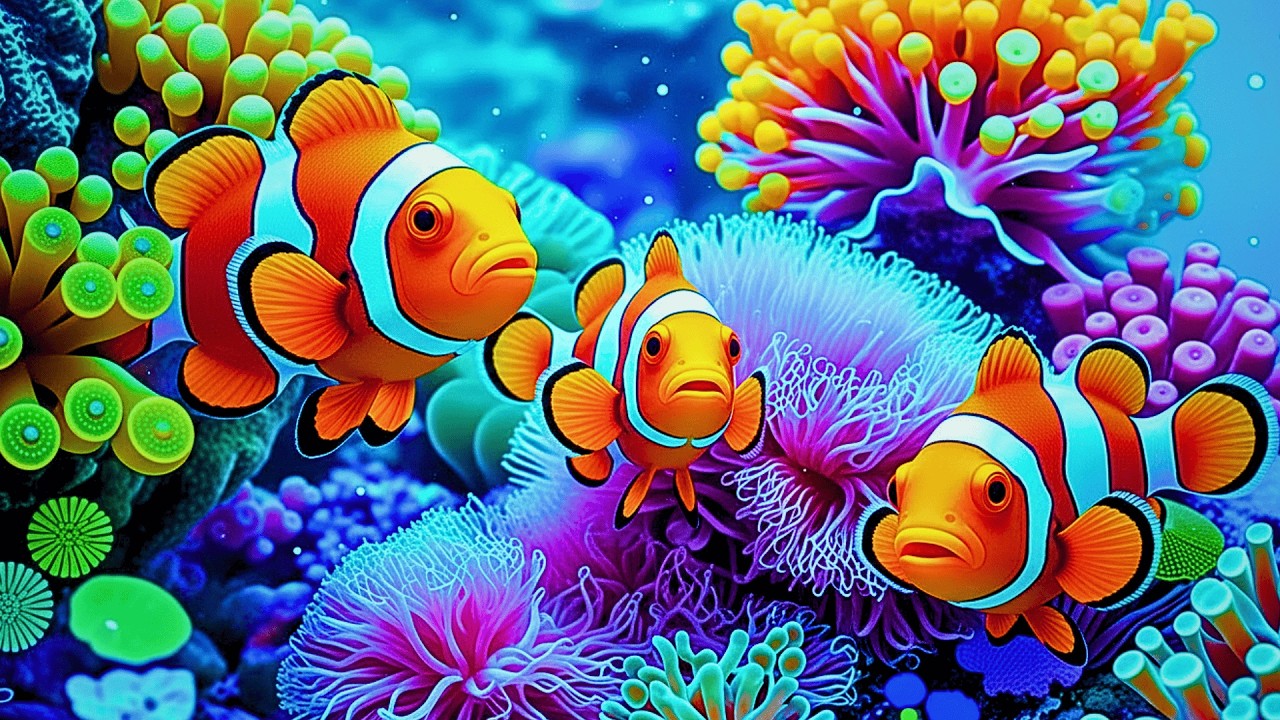 🐠Ocean Wildlife 4K | Peaceful Ocean Documentary | Calm Underwater Wildlife | Soothing Piano Melodies