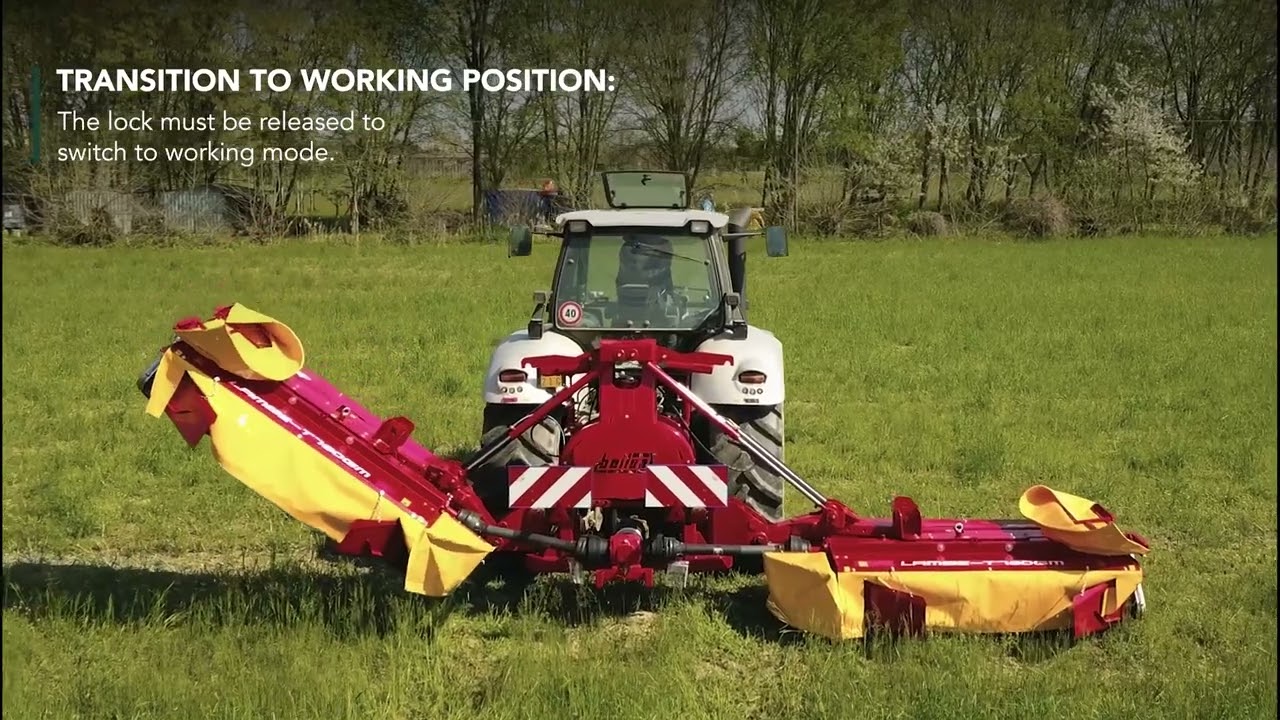 BELLON SRL - LAMBE DISC AND DRUM MOWER