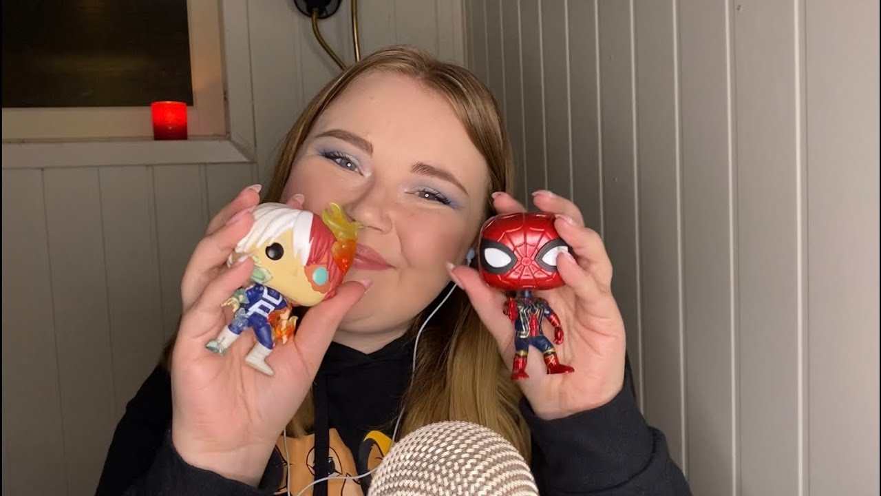 ASMR | Tapping and Scratching on Funko Pop figures (including rambles)
