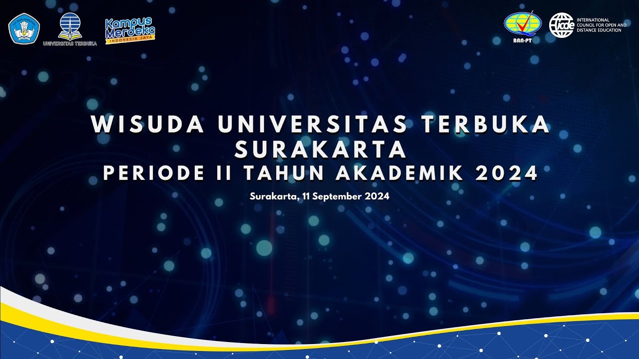 WISUDA UNIVERSITAS TERBUKA SURAKARTA PERIODE II TAHUN 2024
