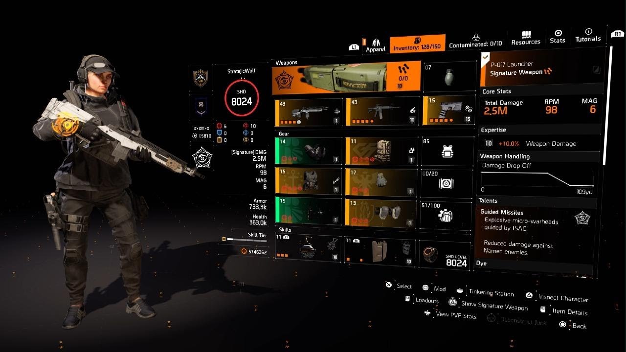 KVD's Rifle DPS (Build) | Division 2