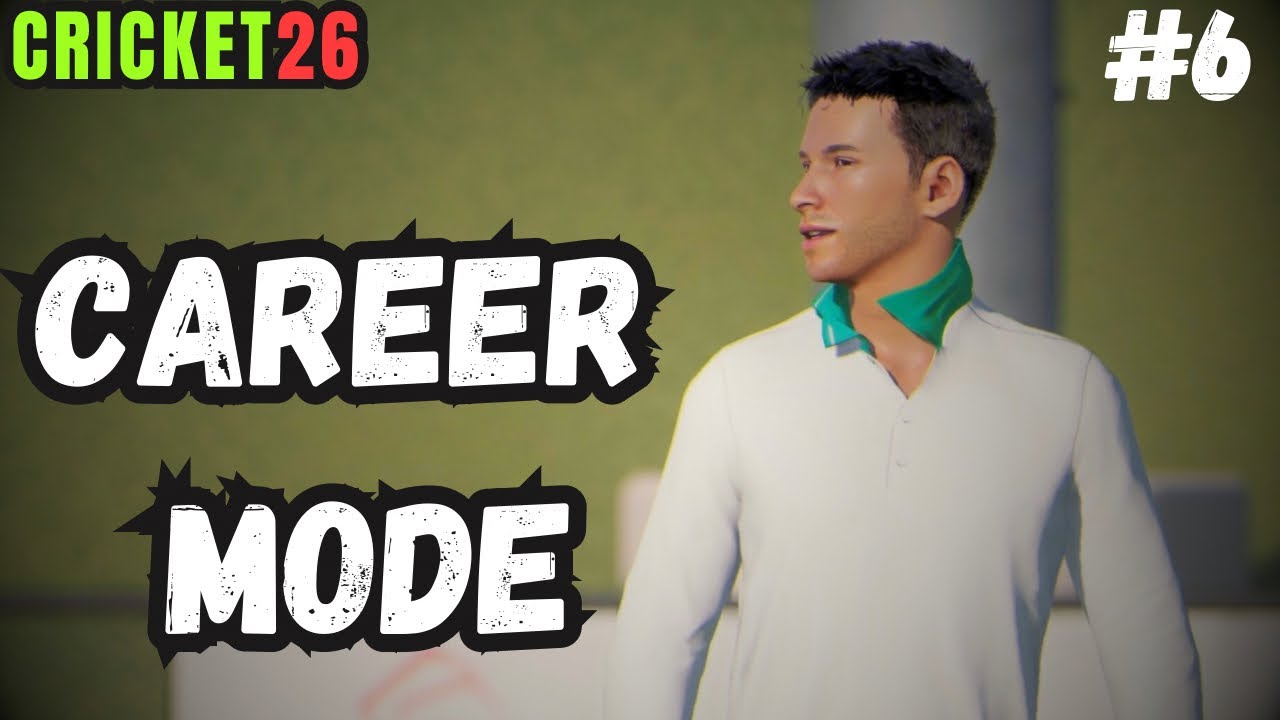 CAREER MODE LIVE IN CRICKET 26 Episode 6 