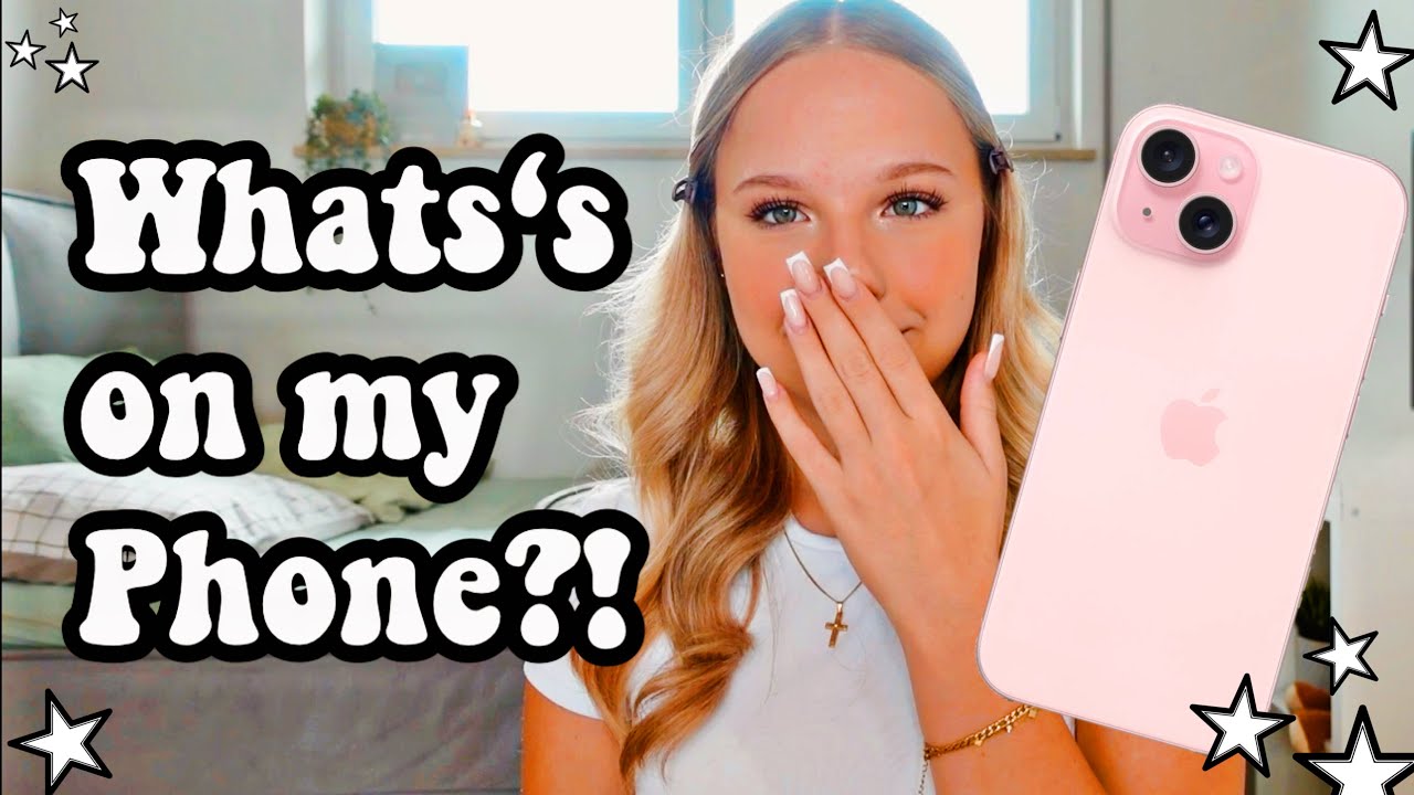 WHAT‘s ON MY PHONE? 🌸 SO SIEHT MEIN HANDY WIRKLICH AUS 🐒 HEY ISI