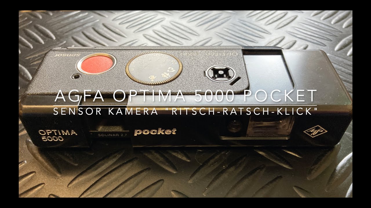 Agfa OPTIMA 5000 pocket sensor - Agfamatic - 