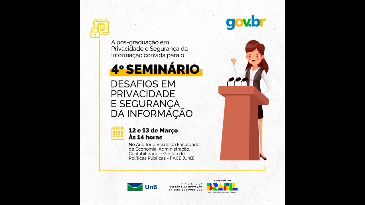 Desafios em Privacidade e Segurança da Informação - 4a. edição - Dia 1