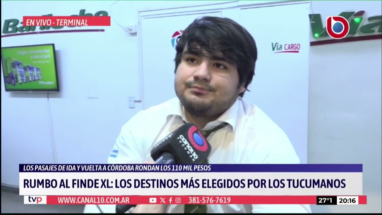 Destinos y precios para el fin de semana largo desde Tucumán