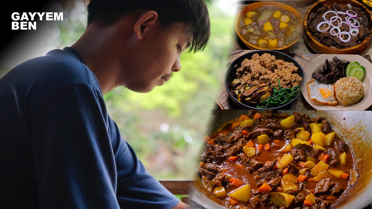 Cooking classic Filipino BEEF dishes for breakfast, lunch and dinner | Tapsilog, nilaga and more!