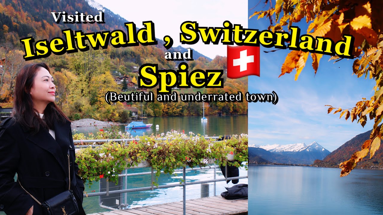 Exploring Iseltwald and Spiez Switzerland + food recos in Interlaken