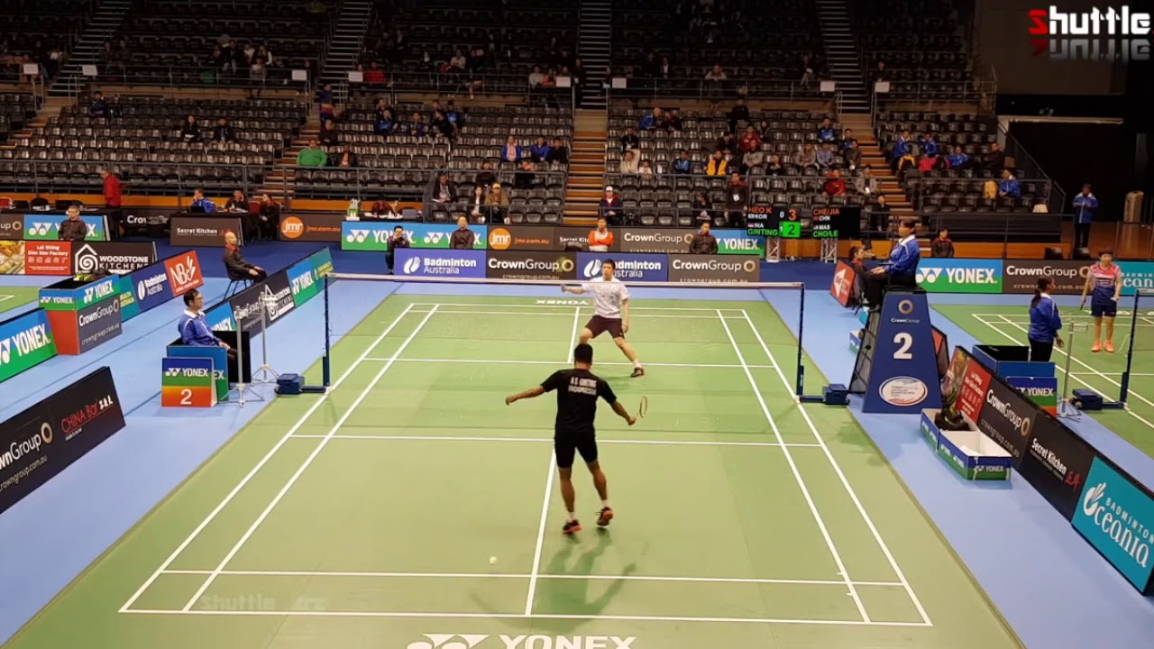 Anthony Ginting vs Heo Kwang Hee: Insane Speed and Jump!