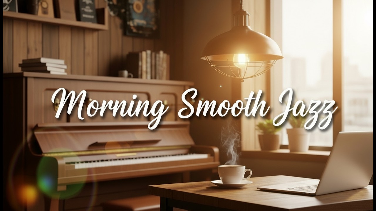Smooth Jazz Chill Cafe Playlist ☕ Background Study Music