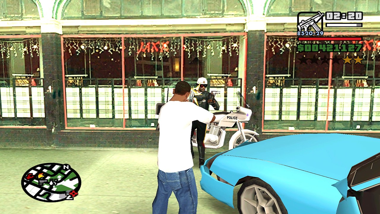 ⭐⭐⭐⭐⭐⭐SIX STARS WANTED LEVEL RAMPAGE WITH TANK | 6 STAR WANTED LEVEL ESCAPE IN GTA SAN ANDREAS