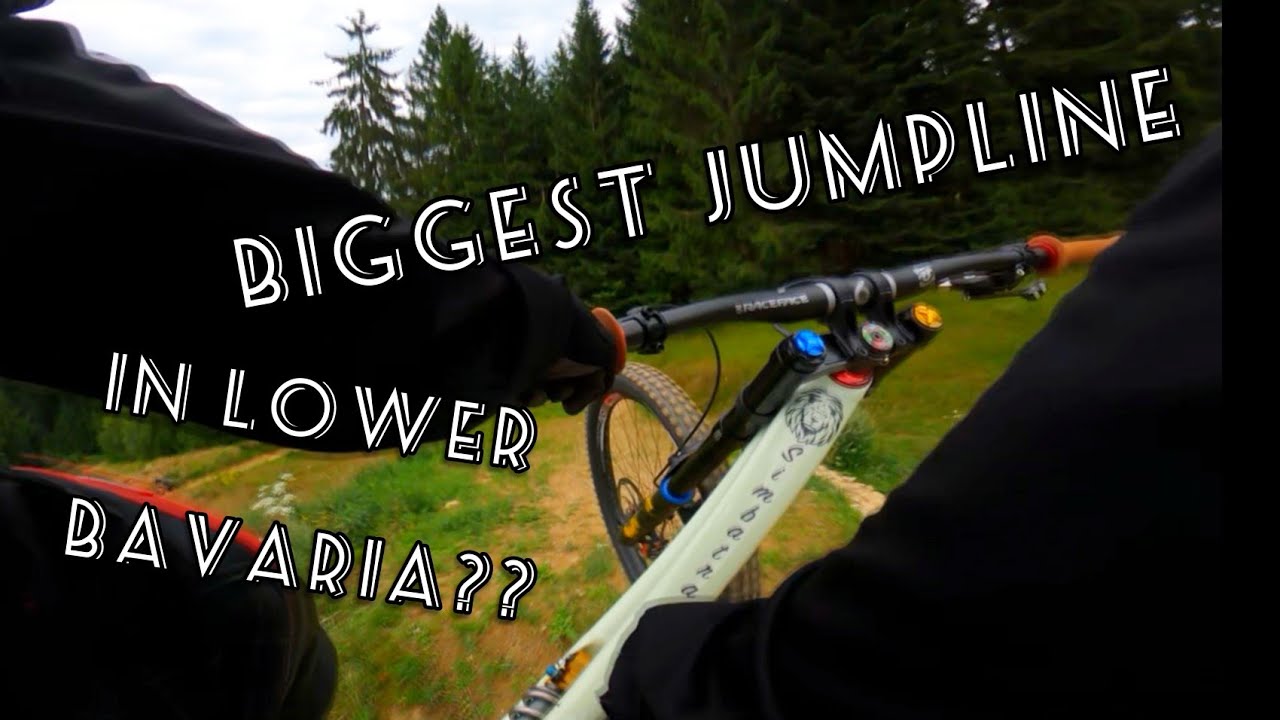 THE BIGGEST JUMPLINE IN LOWER BAVARIA??? Gnax Line Bikepark Hochpröller!