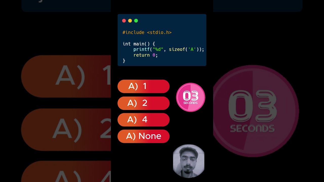 C Language Interview  | Trick Most Programmers Don't Know 😳 #shorts