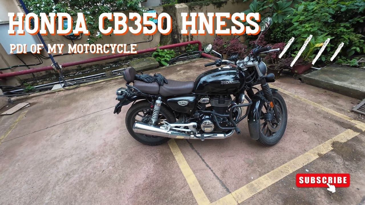 CB350 Hness 2026 PDI Checklist | What I Checked, Missed & Learned
