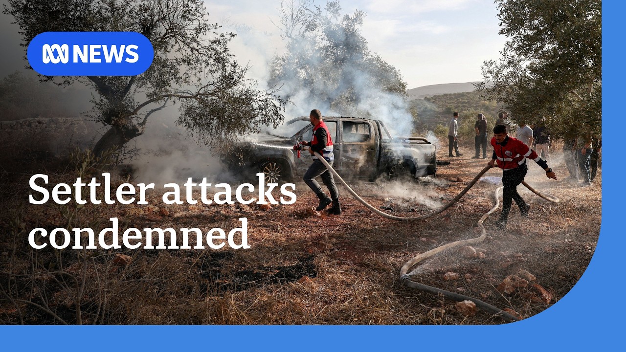 Former Israeli diplomats condemn settler violence in the West Bank | ABC NEWS