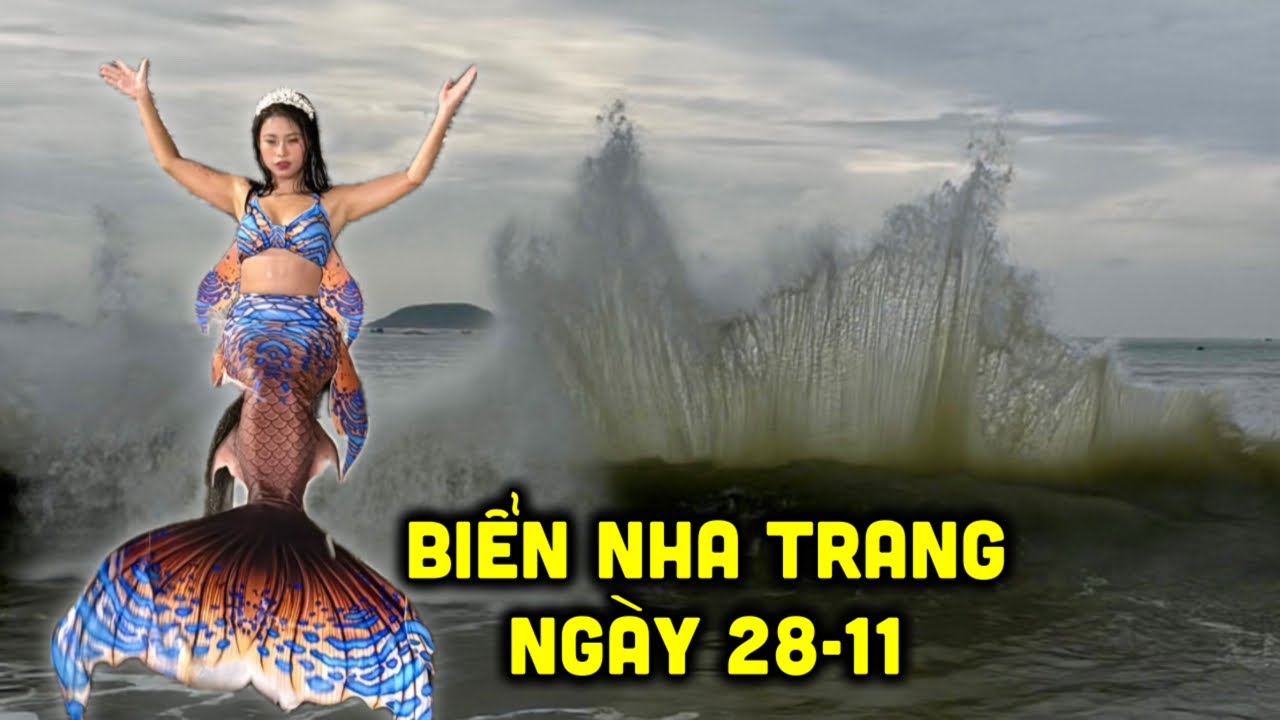 Biển Nha Trang ngày 28-11 xuất hiện 