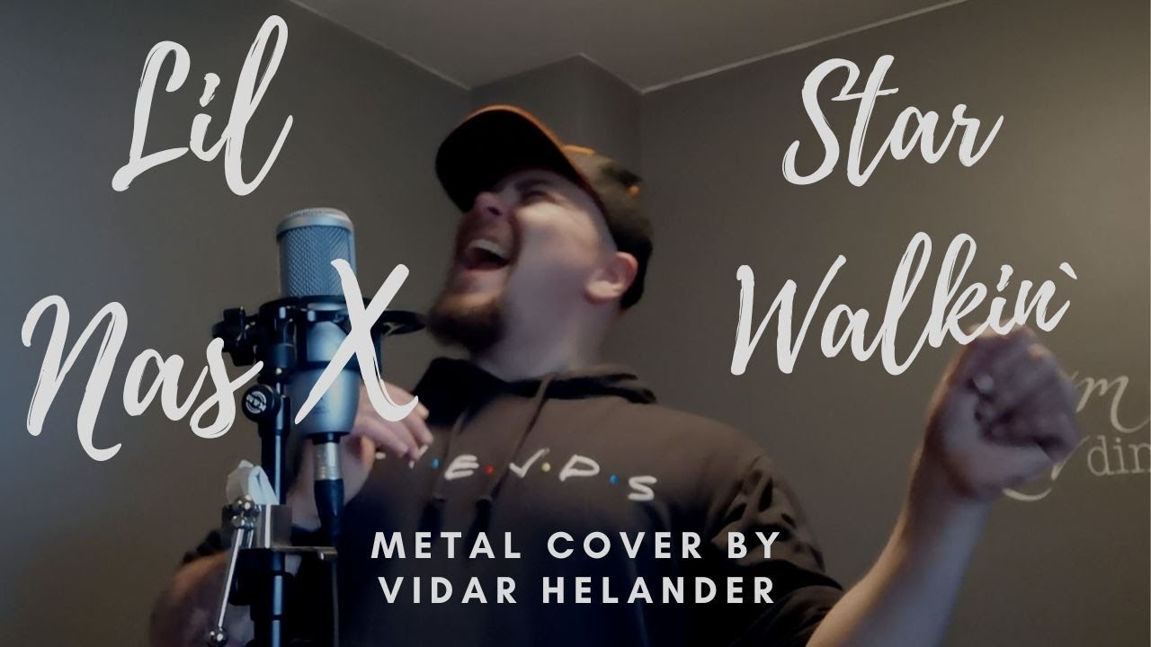 Lil Naz X  - Star Walkin` (Metal cover by Vidar Helander)