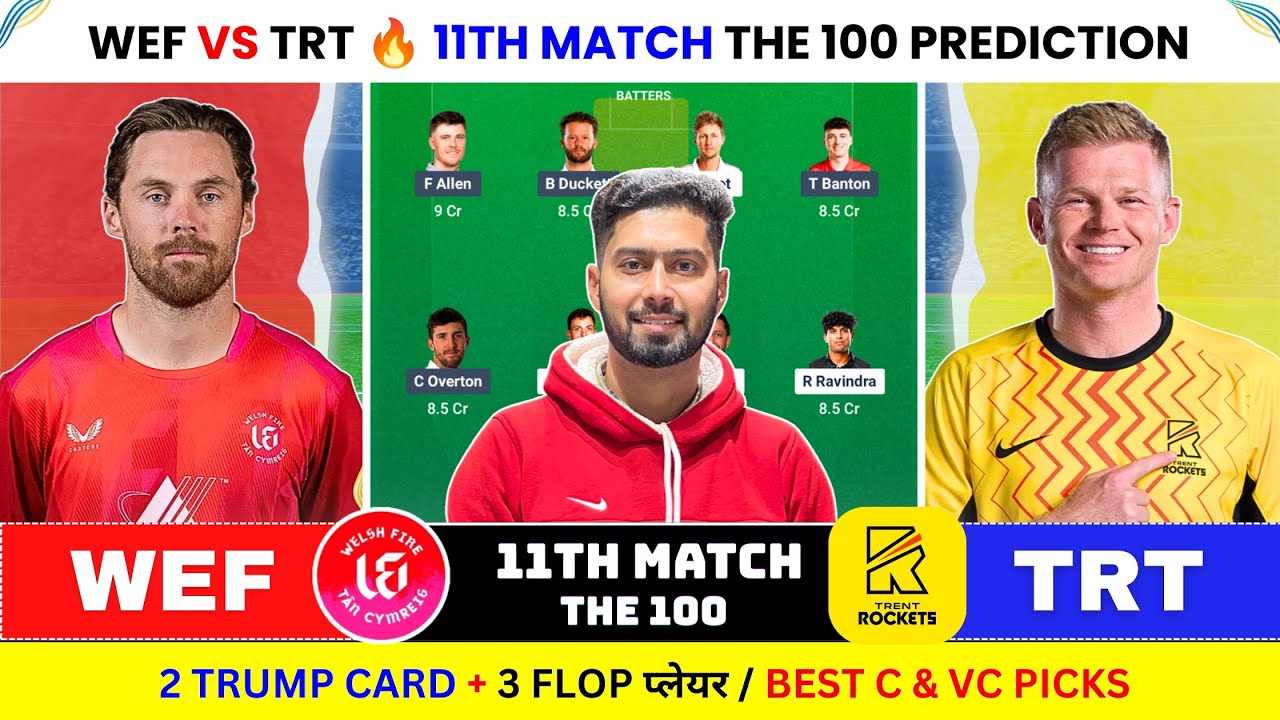 WEF vs TRT Dream11 Prediction, WEF vs TRT Dream11, WEF vs TRT Today Match Prediction