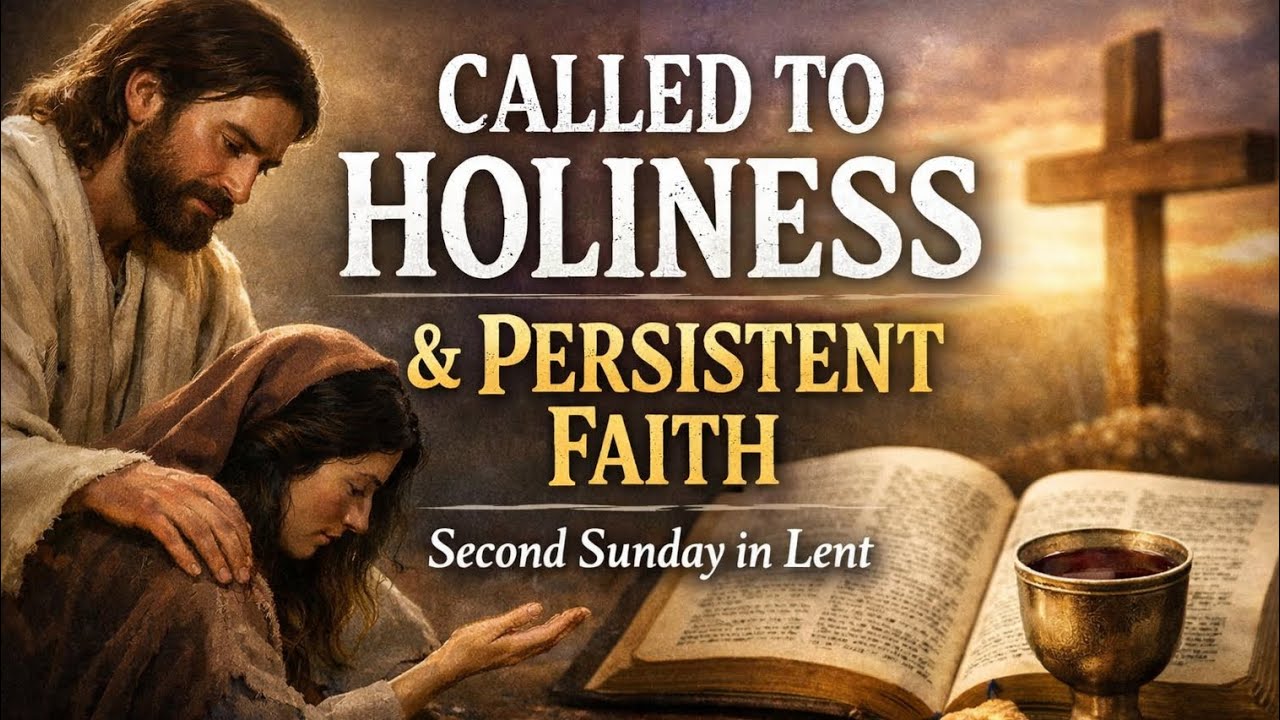 Called to holiness and persistent faith.