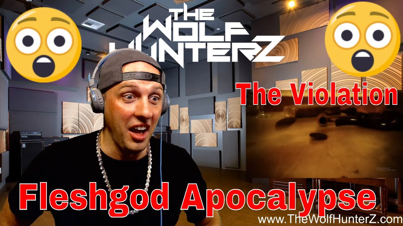 FLESHGOD APOCALYPSE - The Violation (OFFICIAL MUSIC VIDEO) The Wolf HunterZ Reactions
