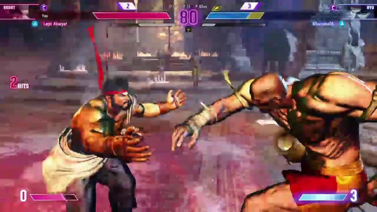 SF6-Your word are not needed Sagat said to Dhalsim
