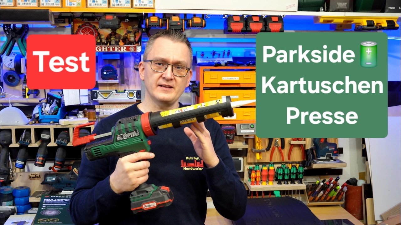 PARKSIDE Akku 🔋 Kartuschenpresse - PKPA 20-Li A1 | RPH