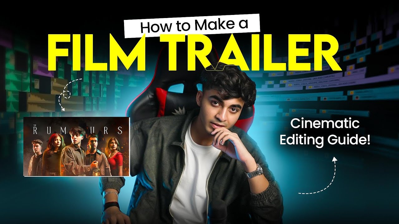 How to Edit a Powerful Movie Trailer | Cinematic Film & Web-Series Tutorial