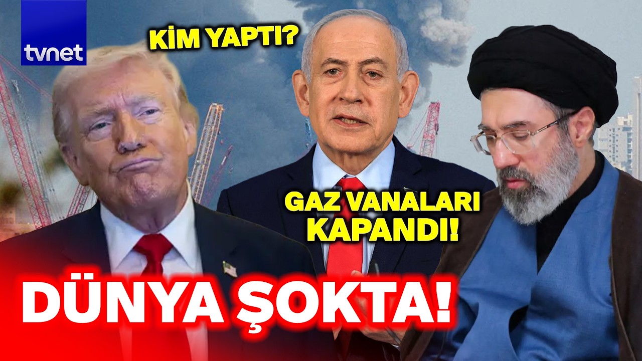 KÖRFEZ'DE DEV PATLAMA! Küresel gaz arzı çöktü mü? Herkes bu görüntüleri konuşuyor!