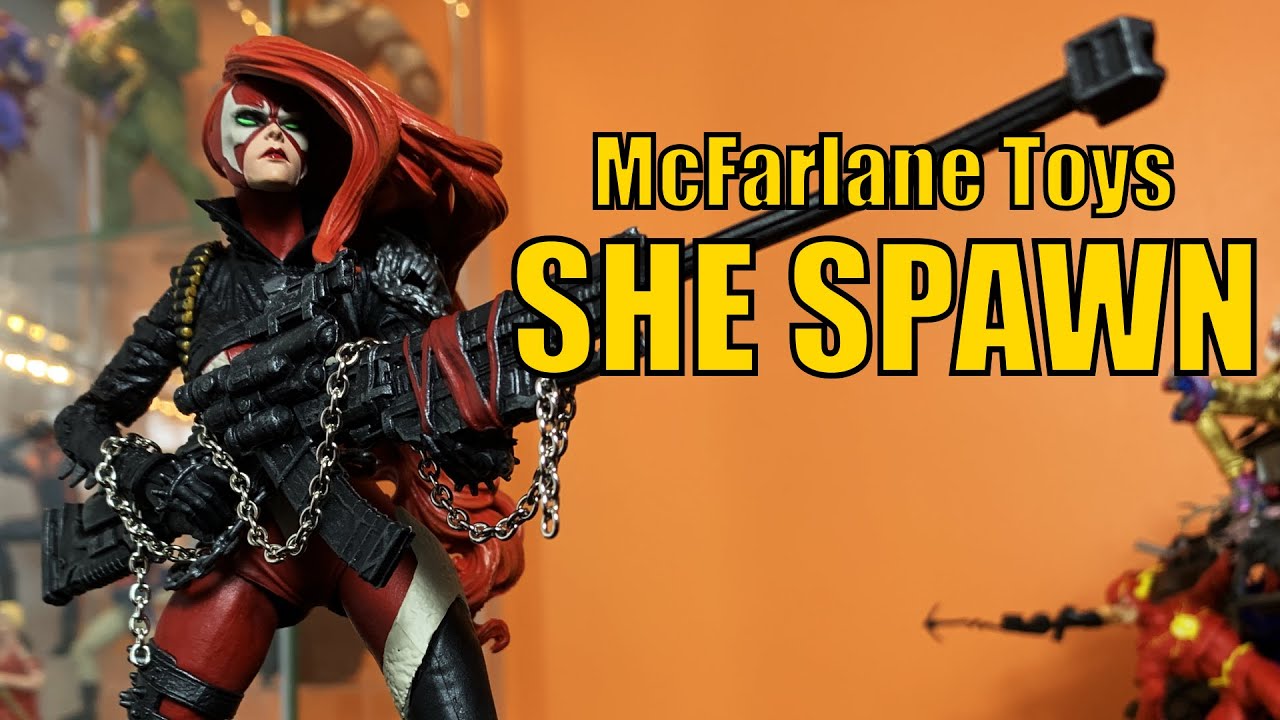 McFarlane Toys | She Spawn | Spawn Wave 2 | Image Comics | Spawn's Universe | Action Figure Unboxing