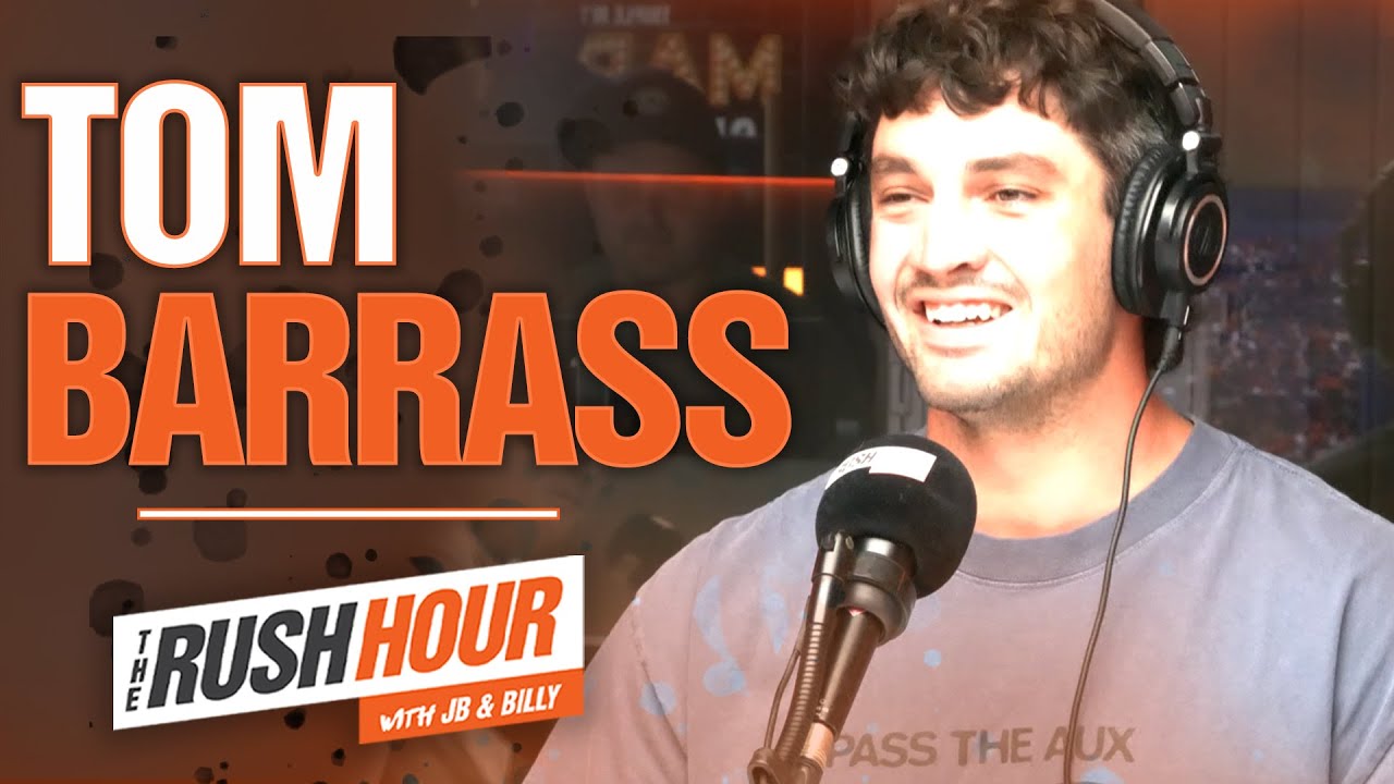 Tom Barrass | Moving To Hawthorn, Life Away From Footy & Pass The Aux | Rush Hour with JB & Billy