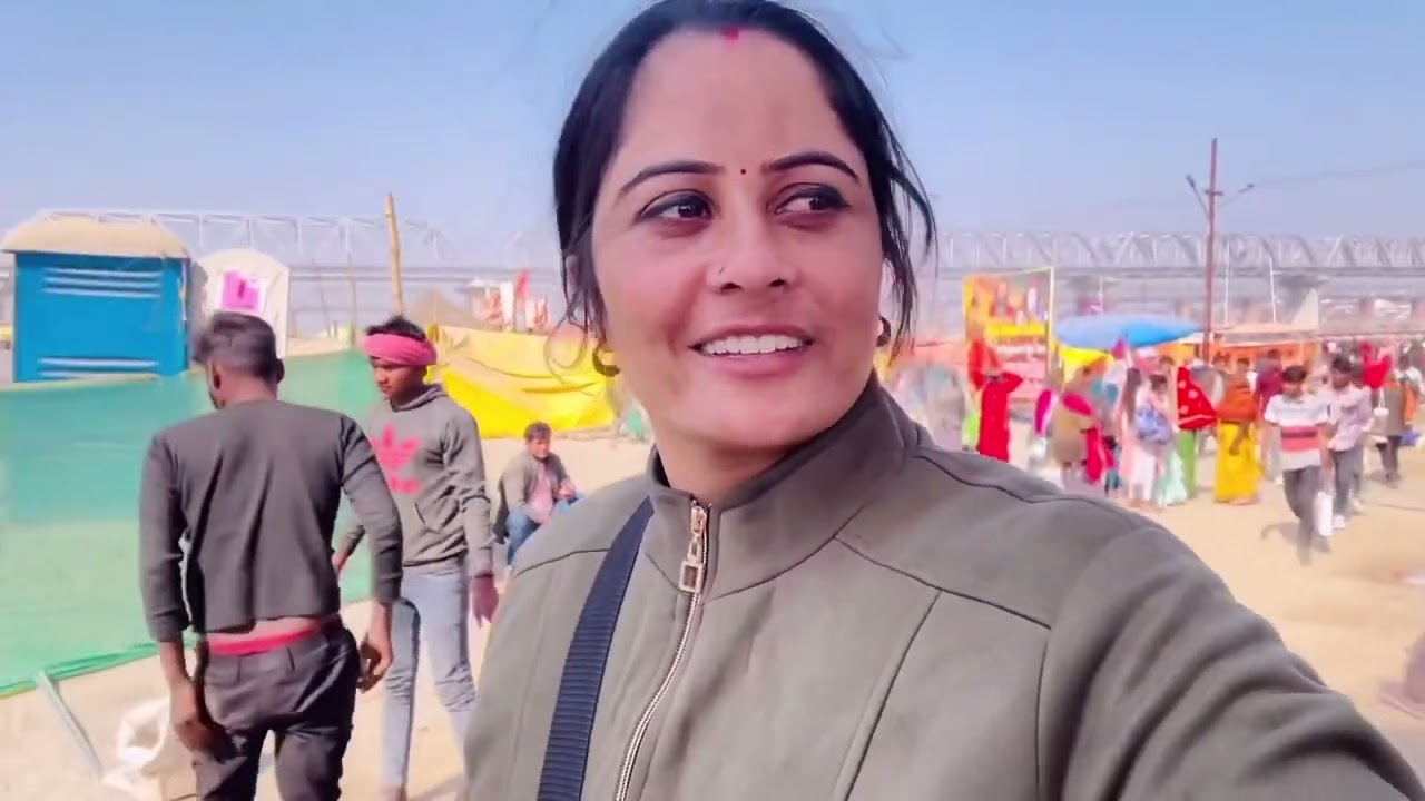 ￼ Mahakumbh Prayagraj sangam snan 🙏#youtube #pritam #viralvideo #viralvlog