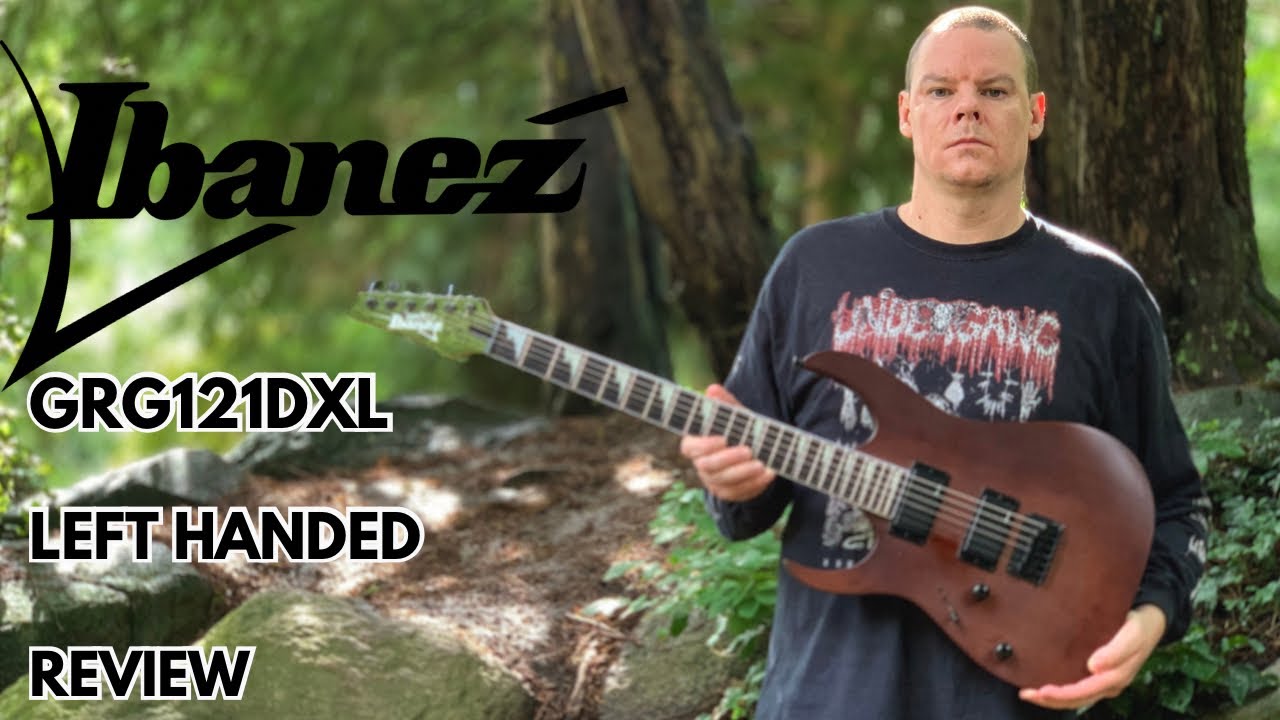 Ibanez GRG121DXL Left Handed Guitar Review.