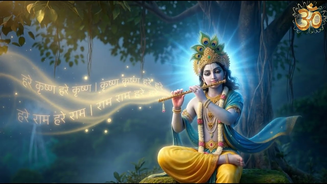 हरे कृष्ण महामंत्र  | मन, ध्यान और आत्मा को शांत करने वाला दिव्य जप | Hare Krishna Mahamantra❤️🙏
