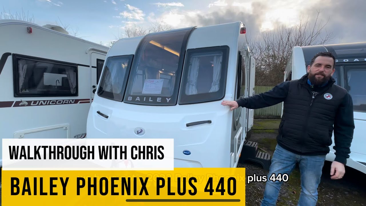 🚐 Bailey Phoenix Plus 440 2022 Walkthrough | Compact 4-Berth with Motor Mover!