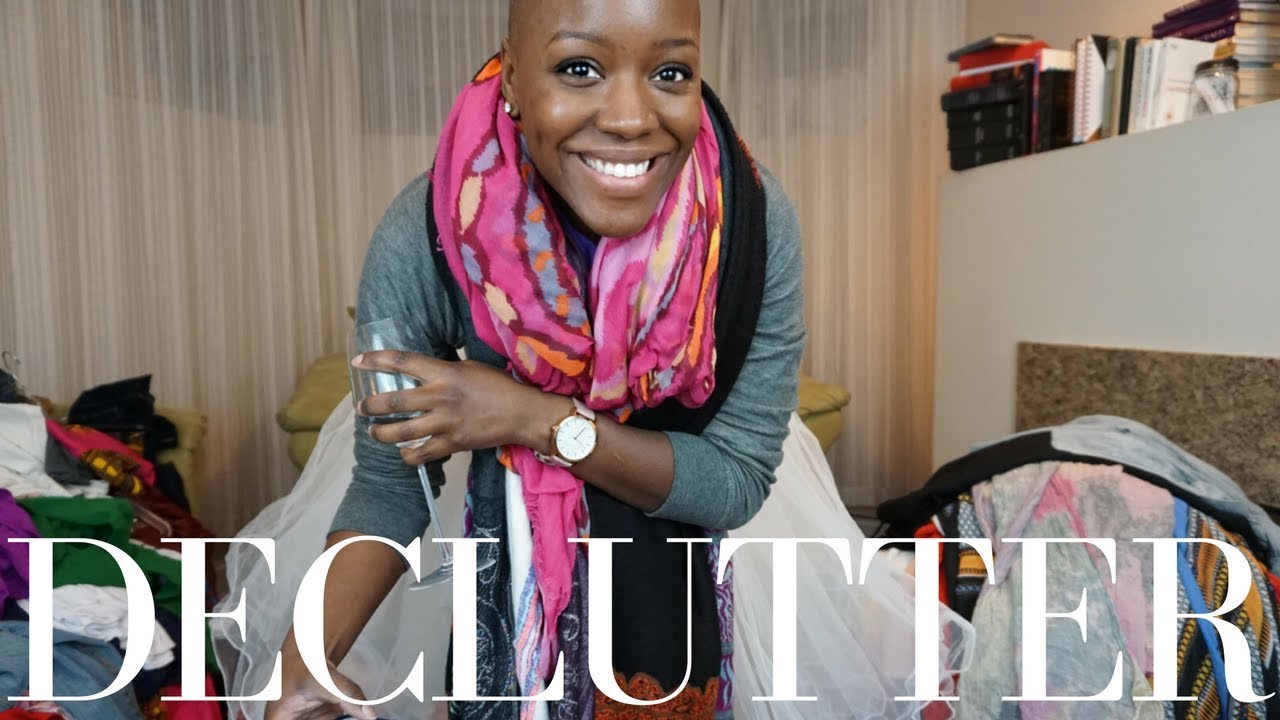 KonMari Method Decluttering My Entire Wardrobe | Stacey Flowers