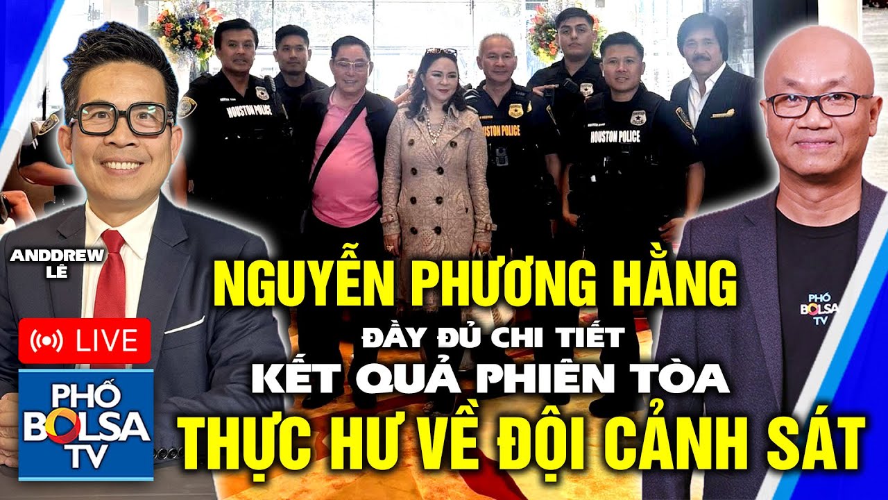 LIVE: Kết quả phiên tòa bà Nguyễn Phương Hằng kiện các YouTubers. Thực hư về đội cảnh sát bảo vệ.