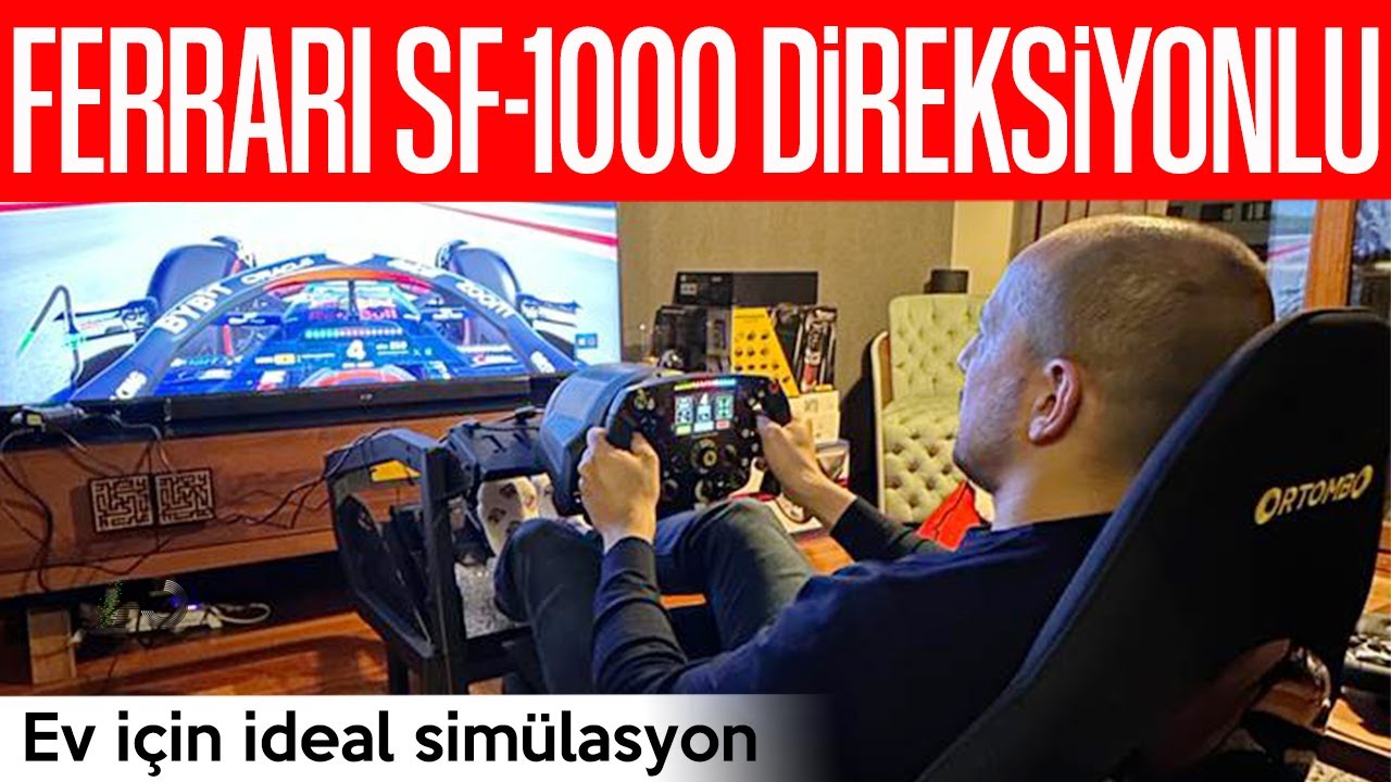 Özel Ferrari Direksiyonlu Simülatör - Vlog 2