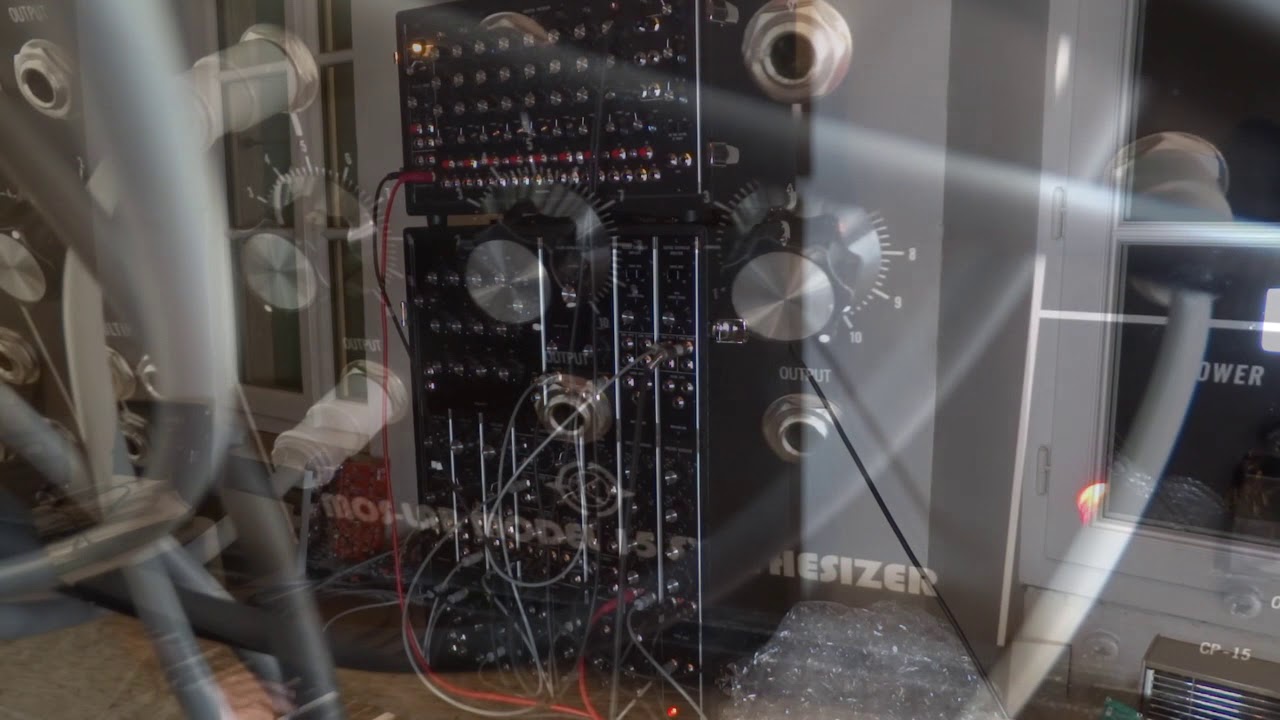 Mos-lab Model 15 and 960 test with Moog 953 Keyboard controller