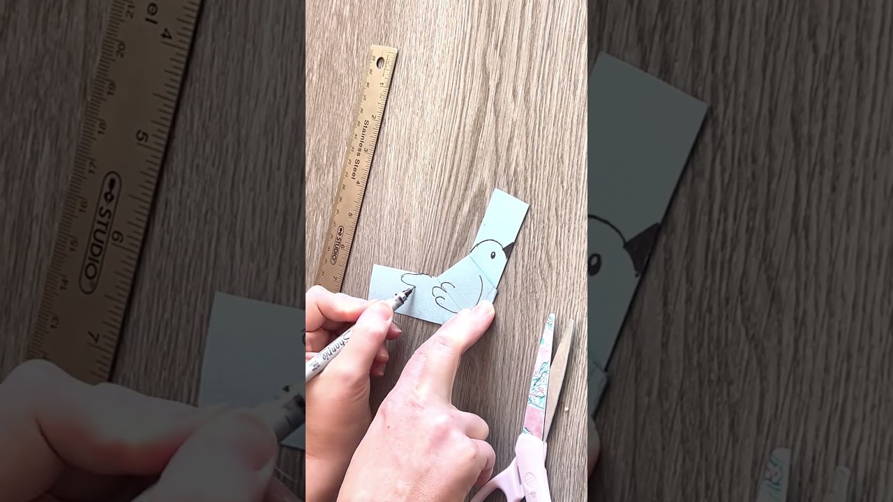 Easy Paper Bird Craft &ndash; Fun & Simple DIY with Miss Daisy!