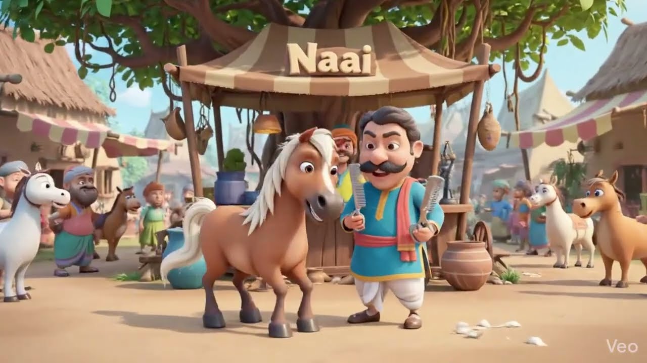 लकड़ी की काठी || Lakdi ki kathi  || Popular Hindi Children Songs | Animated Songs by ⁨@pidditoons