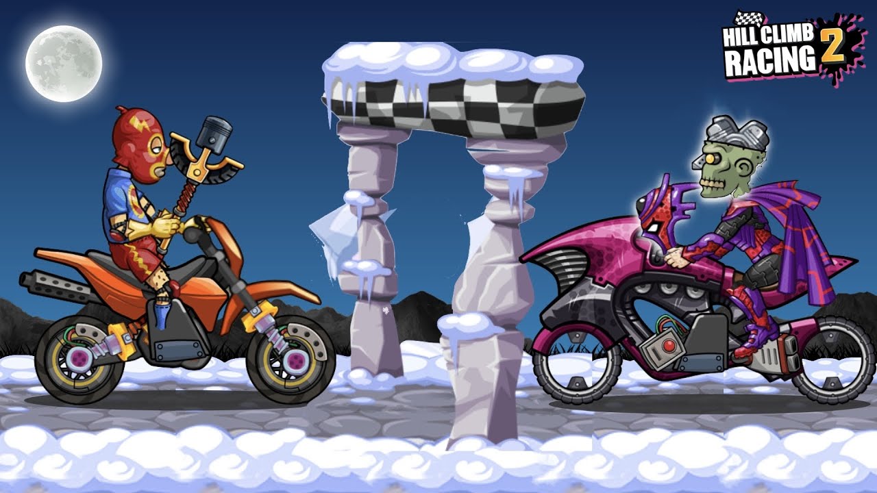 BEATING BOSSES WITH MOTOCROSS #5 - Hill Climb Racing 2