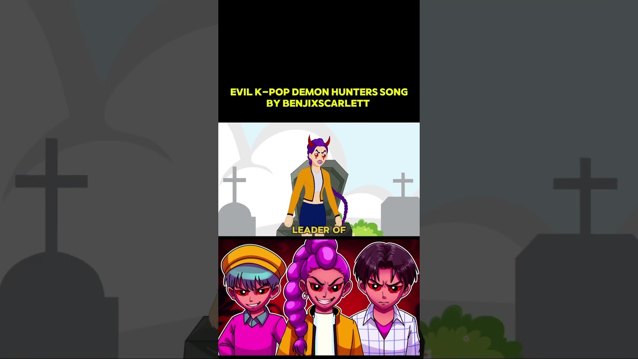 Evil K-pop Demon Hunters Song 🎶