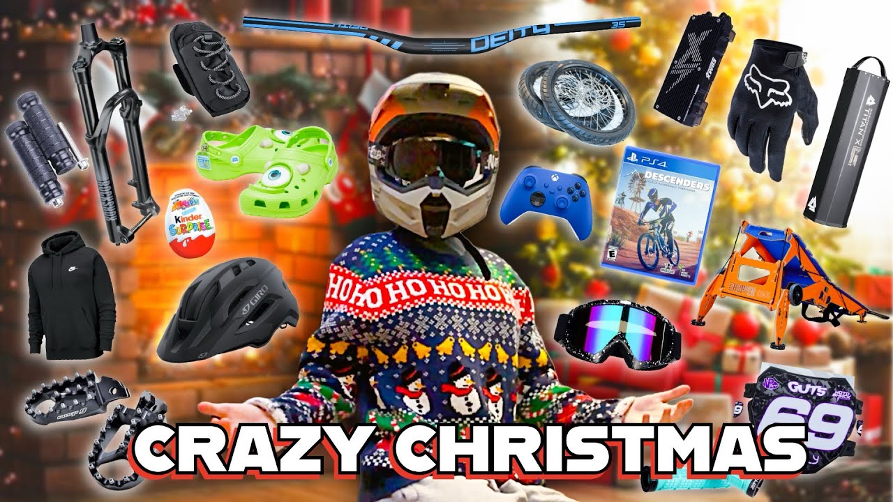What I got for Christmas as a Teen Biker (MY 2025 CHRISTMAS HAUL)