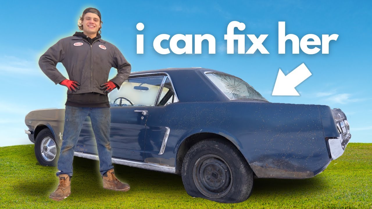 *12 HOUR* MUSTANG REVIVAL AND BUILD! (Blueberry)