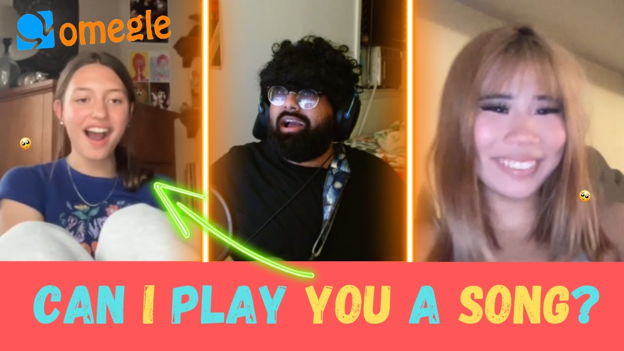 WHAT SONG ARE YOU PLAYING? (OMEGLE SINGING REACTIONS!)