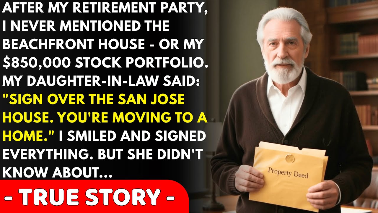 After My Retirement Party, I Didn't Tell My Son About My $850K Stock Portfolio or the Mont...