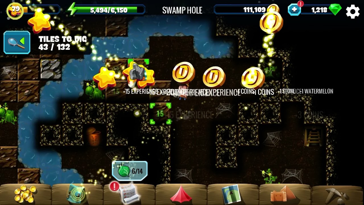 Swamp Hole - Diggy&rsquo;s Adventure
