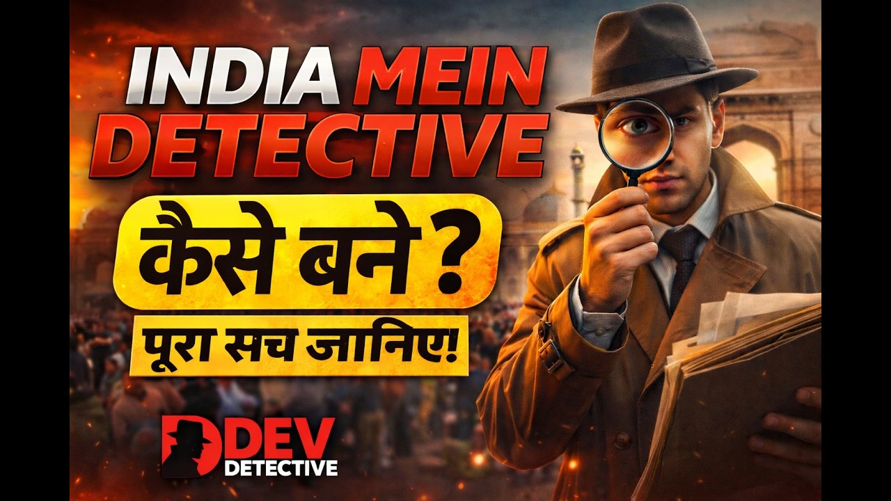 How to Become a Private Detective in India? (New BNS Laws Update) @detectivedev