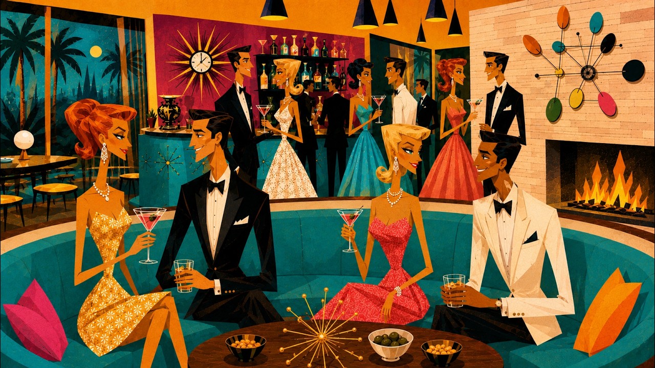 1960'S ATOMIC JAZZ LOUNGE | COCKTAIL PARTY MUSIC FOR A MODERN LIFESTYLE