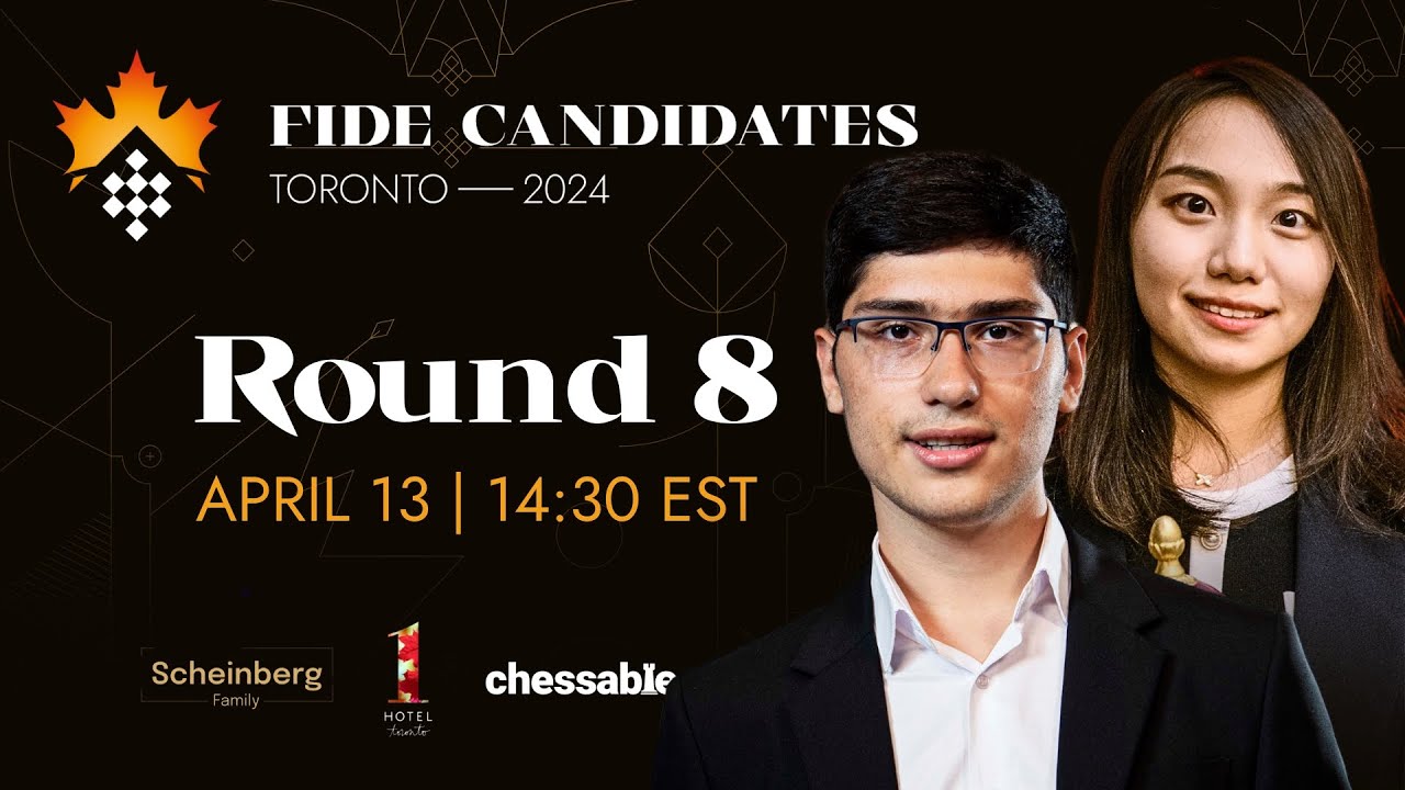 Round 8 FIDE Candidates & Women's Candidates